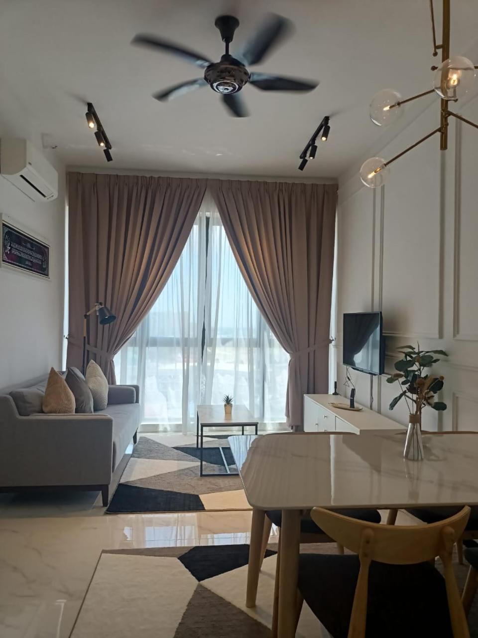 69 m2, 2 yatak odalı, 1 banyolu , Kota Bharu Kent Merkezi bölgesinde Oda fotoğraf